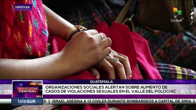 Organizaciones sociales en Guatemala alertan sobre casos de violaciones sexuales