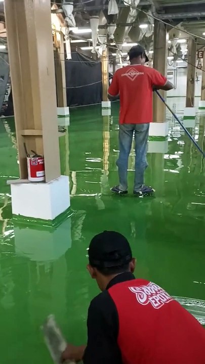 Jasa Epoxy Lantai Bandung | Cat Lantai Epoxy untuk Kantor, Gudang, dan Pabrik – Harga Terjangkau