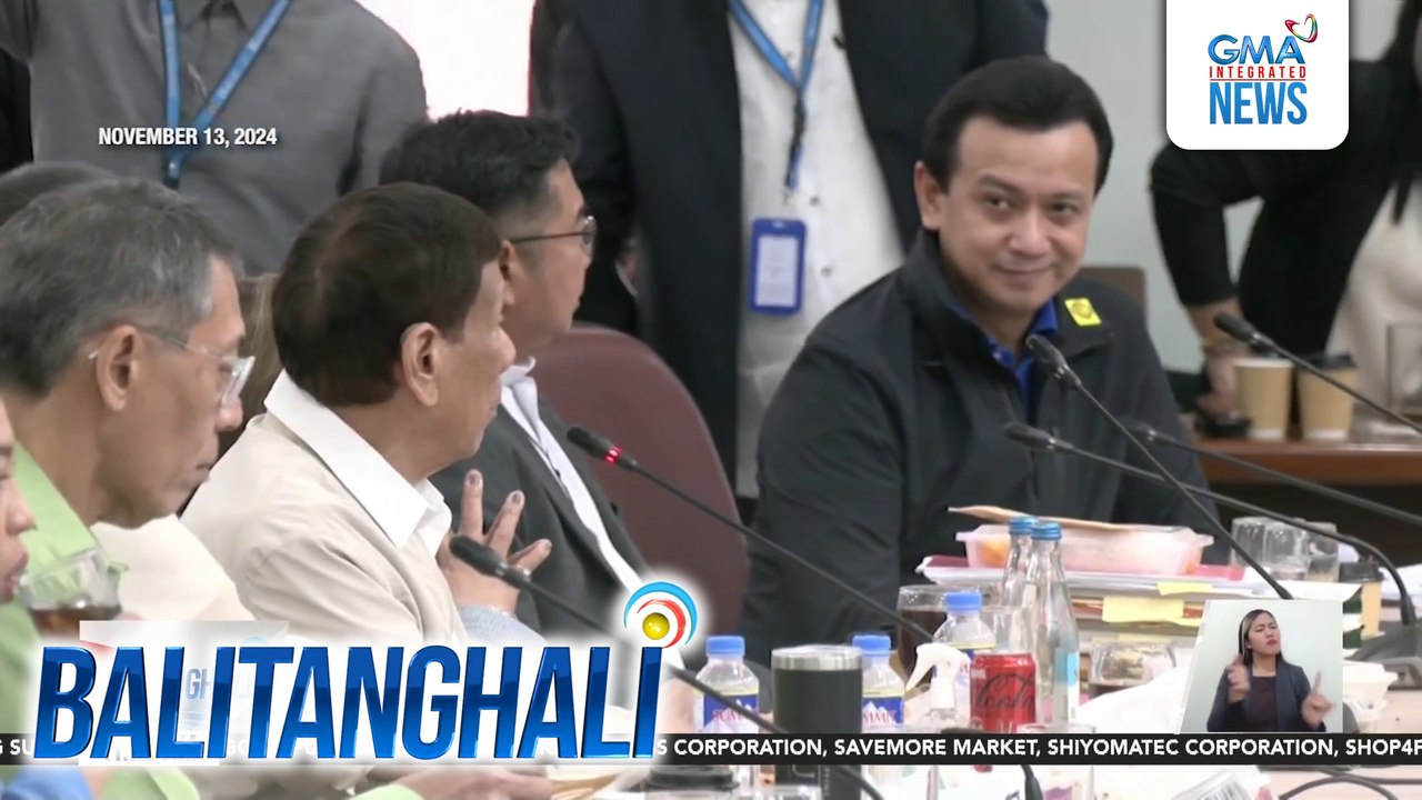 Bank transactions na nag-uugnay umano sa pamilya Duterte sa ilegal na droga, inungkat ni dating Sen. Antonio Trillanes IV | Balitanghali