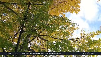 [날씨]주말 중부·호남 비…일요일 기온 ‘뚝’
