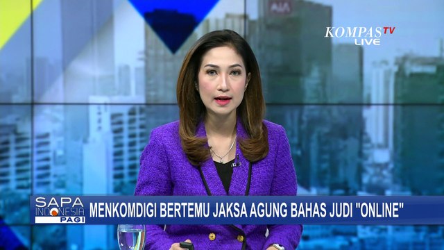 Menkomdigi Bertemu Jaksa Agung Bahas Penanganan Judi Online serta Sinergitas | SERIAL JUDOL