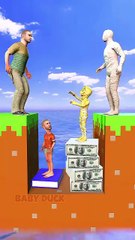 💵 Money vs. Knowledge 📚 _babyduck _shorts(1080P_HD)