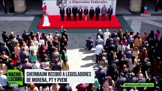 Sheinbaum agradeció a los legisladores por aprobar las reformas constitucionales