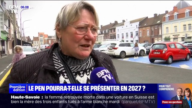 Ils veulent l'éliminer : des habitants d'Hénin-Beaumont et de Béziers soutiennent Marine Le Pen, menacée par une peine d'inéligibilité
