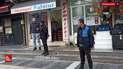 Zonguldak'ta engelli numarası yapan dilenci zabıta ve polisten kaçamadı