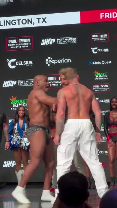 Bofetada de Mike Tyson a Jake Paul