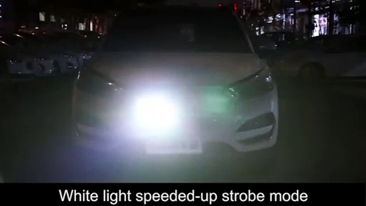 4 In 1 Red Blue Emergency Strobe Lights Police Lights 12V With Wireless Remote Control Flash Grille Light for Cars Truck Van SUV