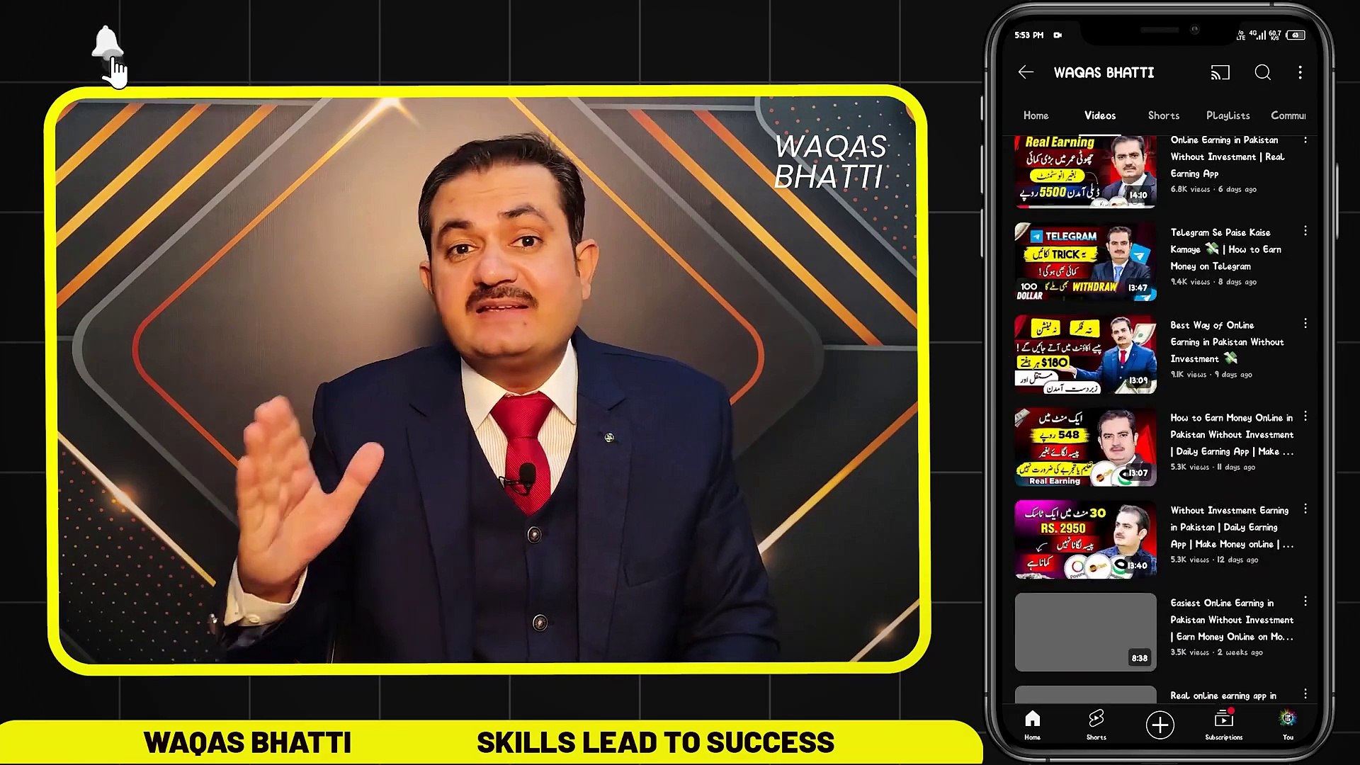 ⁣How to Earn Money Online Without Investment From ADS _ Online Earning by Making Free Website(1080P_H