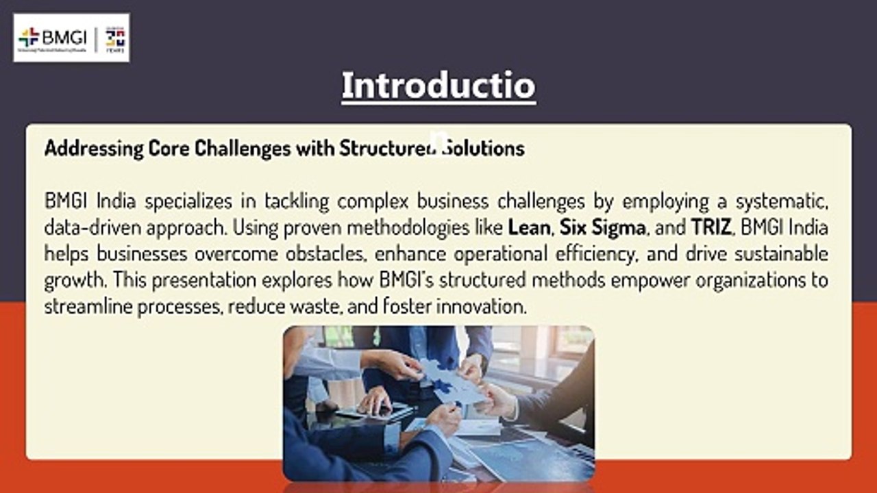 Addressing Fundamental Business Challenges_ BMGI India’s Comprehensive Approach to Problem-Solving