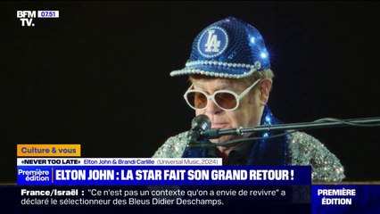"Never too late": Elton John fait son grand retour dans un clip en collaboration avec Brandi Carlile