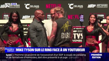 Mike Tyson remonte sur le ring pour affronter le youtubeur devenu boxeur Jake Paul