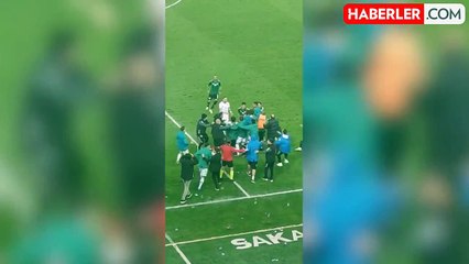 Olaylı maçın faturası ağır oldu