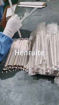 1500w R7s Gold Electric Fan Heater IR Heating Element R7s Halogen Bulbs