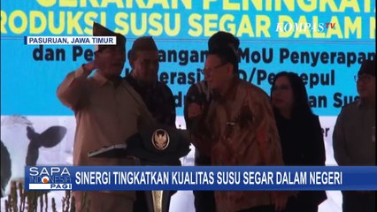 Usaha Kementan Tingkatkan Kualitas Susu Segar Dalam Negeri, Inspeksi Peternak di Pasuruan