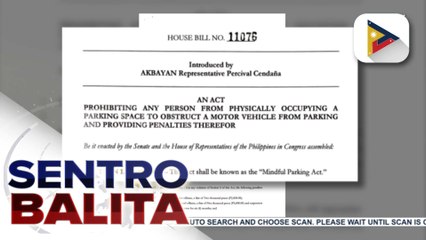 Panukalang nagbabawal sa ‘Human Parking Reservation’, inihain sa Kamara