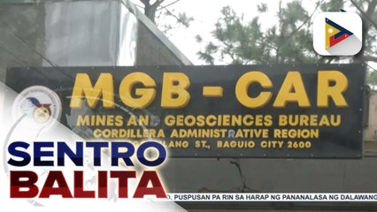 MGB, inalerto ang landslide-prone areas sa Cordillera