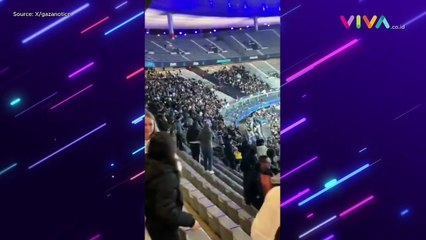 PECAH! Ngerusuh di Prancis, Suporter Bola Israel Serang Tuan