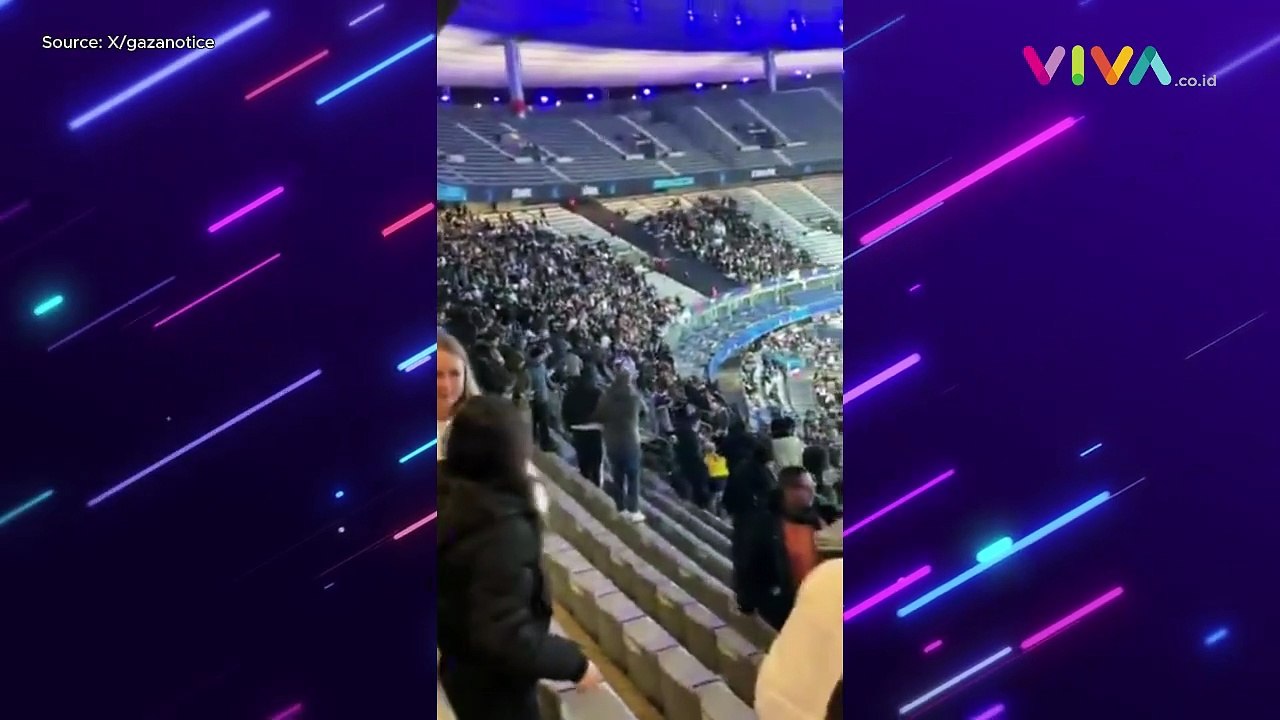 PECAH! Ngerusuh di Prancis, Suporter Bola Israel Serang Tuan