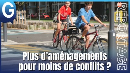 Reportage - Cycliste : Comment réduire les conflits en ville ? - Reportages - TéléGrenoble