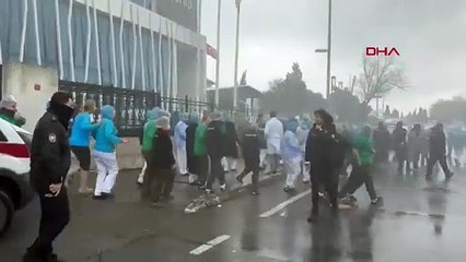 İstanbul'da fabrikada korkutan yangın