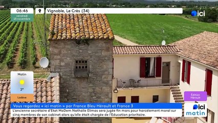 15/11/2024 - ICI Matin France Bleu Hérault en vidéo