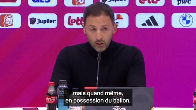 Belgique - Tedesco : "Une mauvaise entame de match"