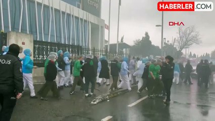 Esenyurt'ta korkutan yangın: Fabrika çalışanları tahliye edildi