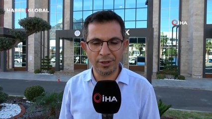 Alanya'da mekik kelebeği görüntülendi