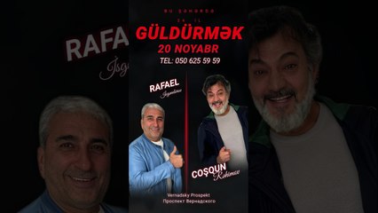 Bu Şəhərdə Gül Dürmək Rusiya Konserti Anons #shorts #buşəhərdə #güldürmek