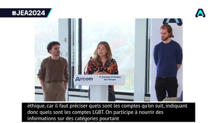 Journée d'études 2024 de l'Arcom : Thibault Grison, Virginie Julliard, Yannick Zelle