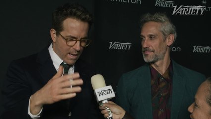Ryan Reynolds on his favorite lines that he's written, compliments Hugh's performance | Hamilton Behind the Camera Awards