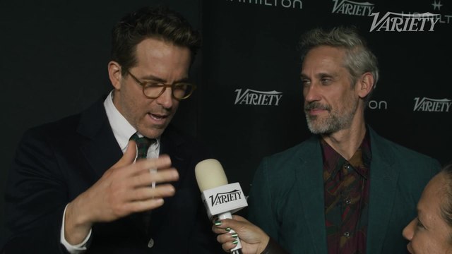 Ryan Reynolds on his favorite lines that he's written, compliments Hugh's performance | Hamilton Behind the Camera Awards
