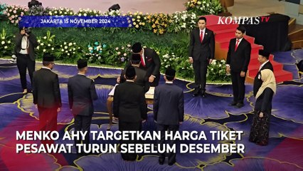 Menko AHY Janji Upayakan Penurunan Harga Tiket Jelang Nataru di Bulan Desember