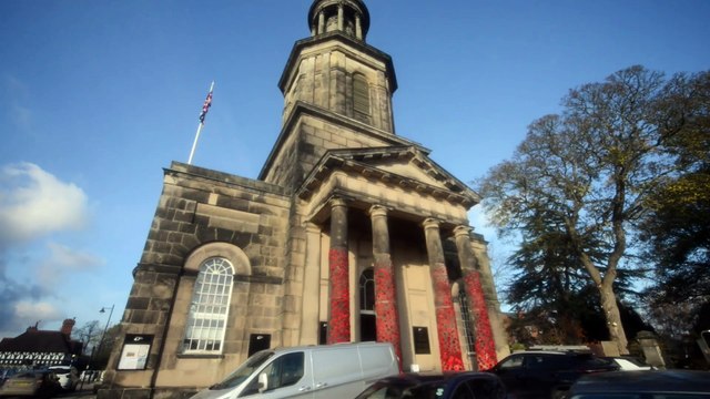 St Chads in Shrewsbury getting ready to host a concert featuring a very talented Shropshire Violinist.