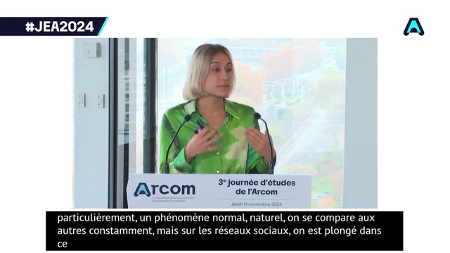 Journée d'études 2024 de l'Arcom : Alexandra Masciantonio