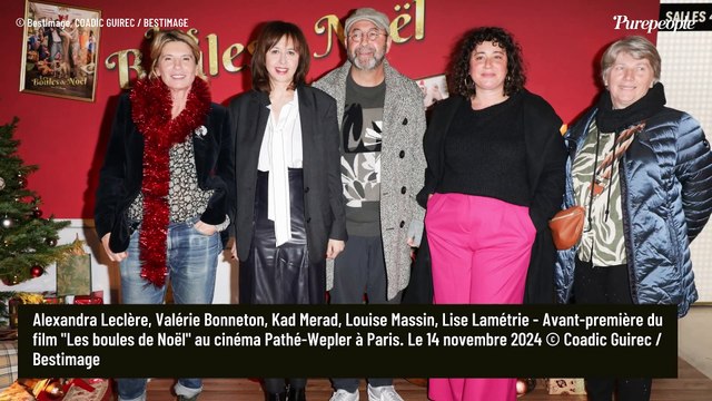 Julia Vignali et Kad Merad, entre gavroche et velours... Le couple affirme son style et c'est très réussi !