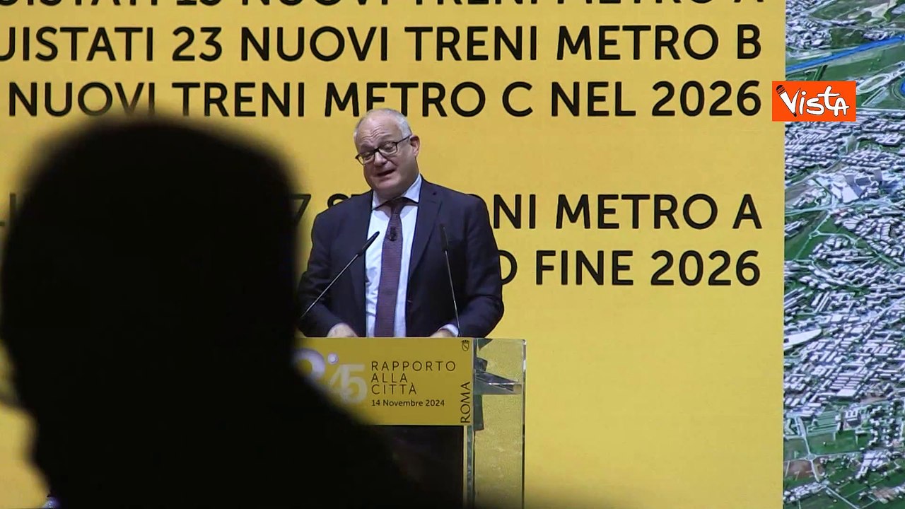 Gualtieri: "Entro dieci anni porteremo la Metro C di Roma fino alla Farnesina"