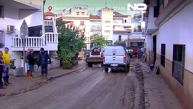 جاری شدن سیل در جنوب اسپانیا هزاران نفر را مجبور به ترک محل زندگی‌شان کرد