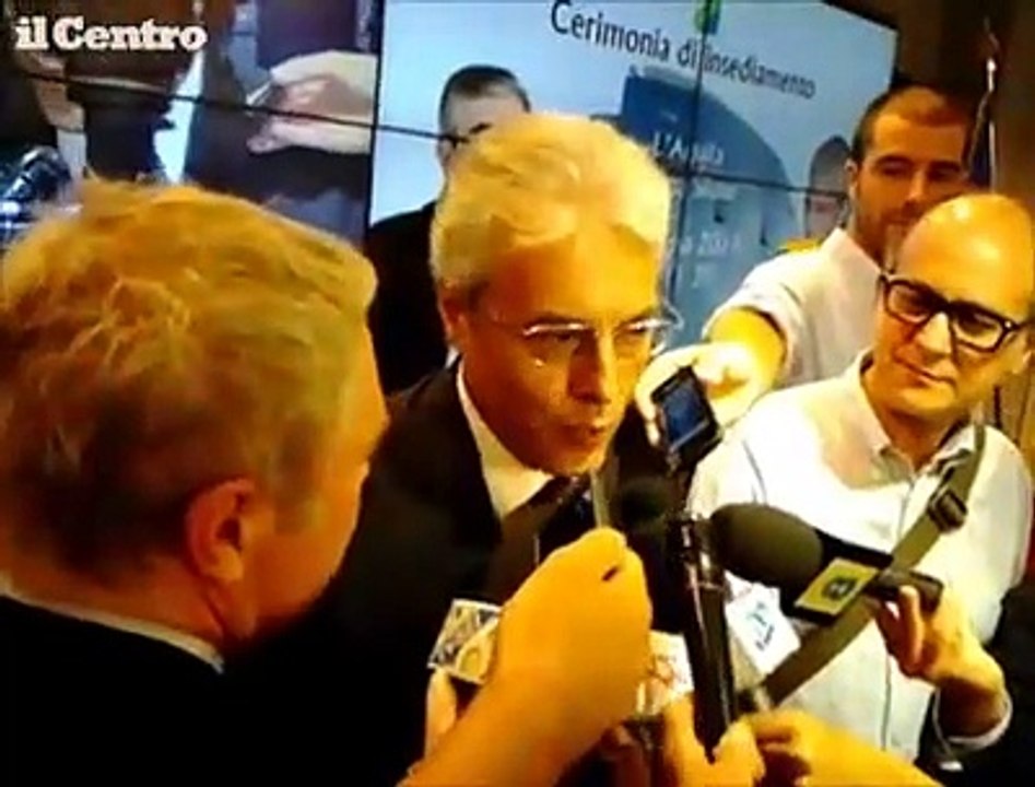 Regione Abruzzo, il passaggio di consegne tra Chiodi e D'Alfonso