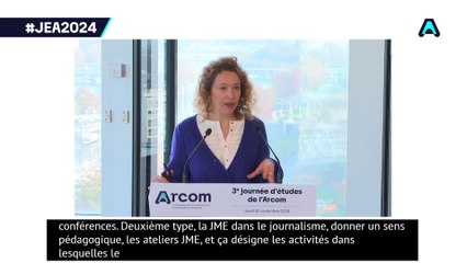 Journée d'études 2024 de l'Arcom : Mariana Grepinet