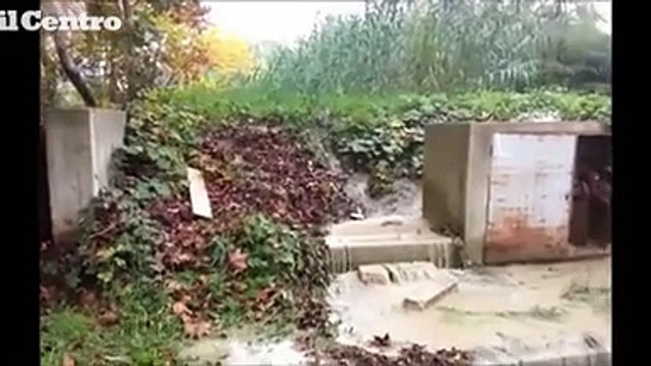 Guasto alle fogne, liquami in strada a Fontanelle