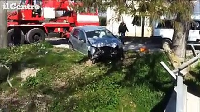 Auto in un canale del Fucino: muore un anziano, salvate due donne