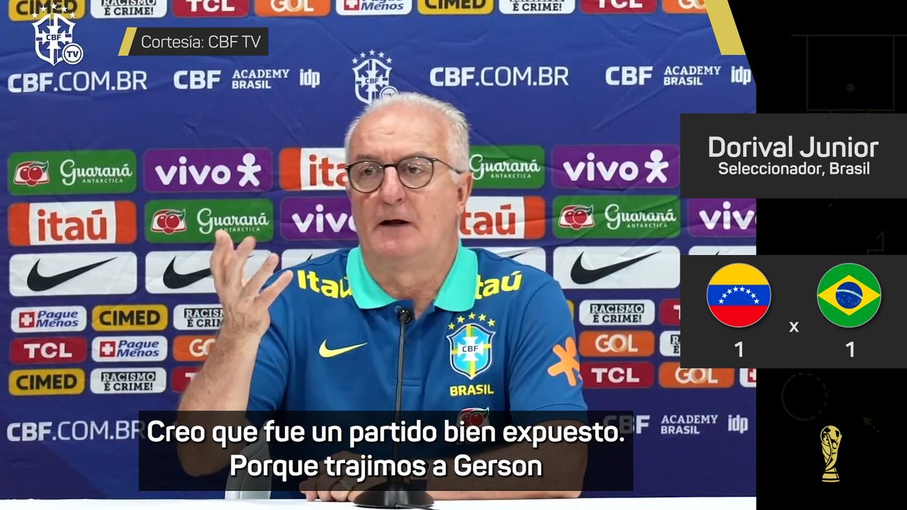 Dorival Júnior: "Cometimos un pequeño error que nos costó muy caro"