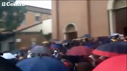 L'addio a Zucchini, gli ultras del Pescara: "C'? solo un capitano"