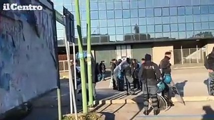 Pescara, sgomberato il mercatino dei senegalesi