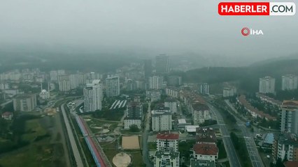 Kastamonu'da Yoğun Sis Nedeniyle Görüş Mesafesi 20 Metreye Düştü