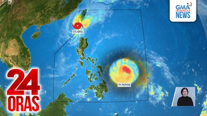 Bagyong Ofel, inaasahang papasok muli sa PAR; bagyong Pepito, lumalapit sa kalupaan | 24 Oras