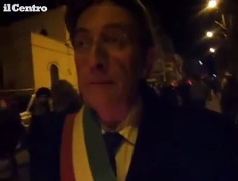 L'Aquila 4 anni dopo, Cialente alla fiaccolata: una camminata straziante