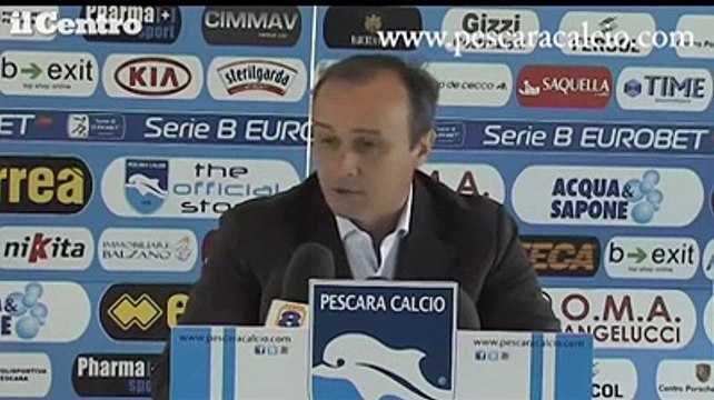 Pescara, parla Marino: il responsabile della sconfitta sono io