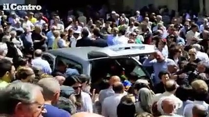 Teramo, il rombo delle moto accompagna l'addio a Mazzarulli